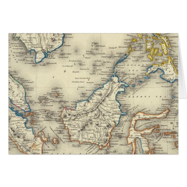 Cartão Índias Este 2 (Frente Horizontal)