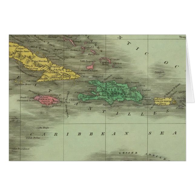 Cartão Índias Ocidentais 20 (Frente Horizontal)