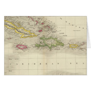 Cartão Índias Ocidentais 6