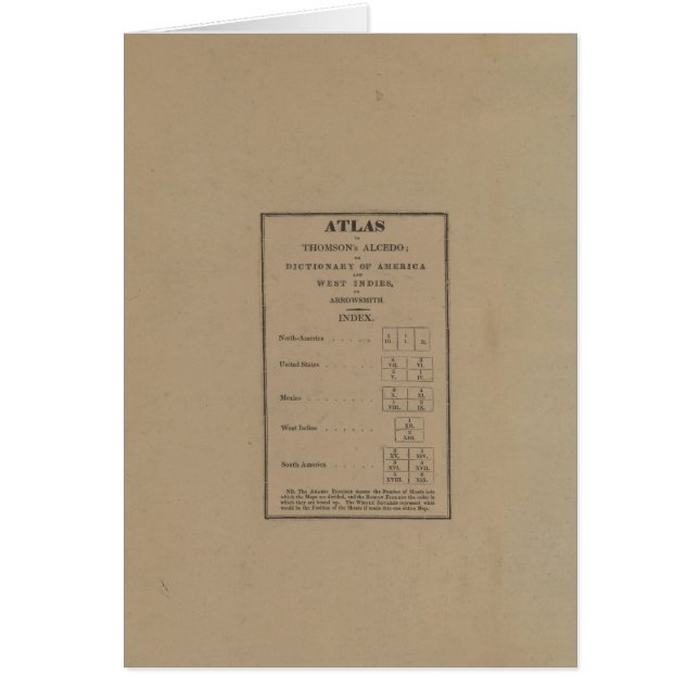 Cartão Índice para Atlas (Frente)