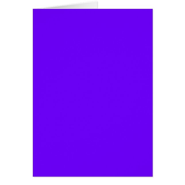 Cartão índigo elétrico a cores (Frente)