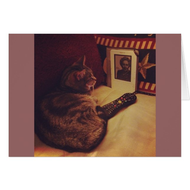 Cartão Indigo's Kindle (Frente Horizontal)