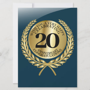 Cartão individual de felicitações no aniversário