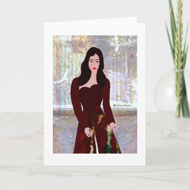 Cartão Indo para a Design criativa de Fall LeeMarie (Frente)