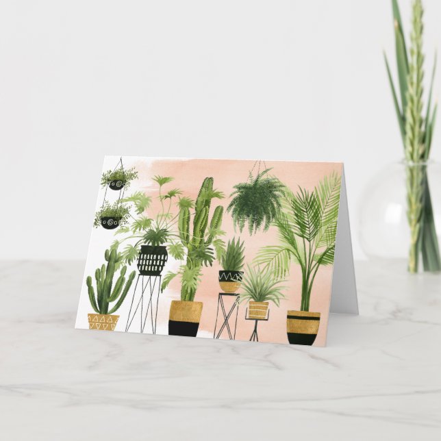 Cartão Indoor Oasis | Plant Lineup (Frente)