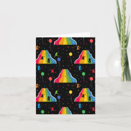 Cartão Indoor Slide Park Kids Playground