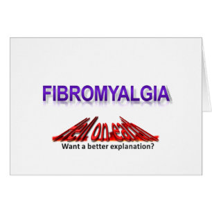 Cartão Inferno da fibromialgia no desgaste da terra