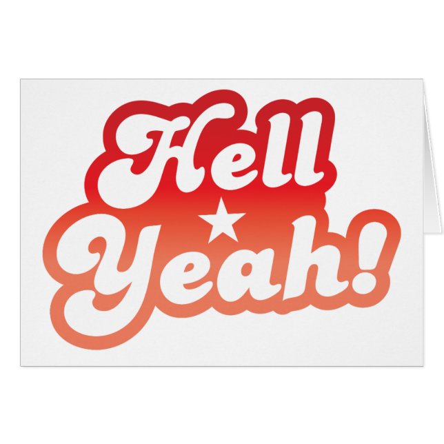 Cartão Inferno YEAH! (Frente Horizontal)