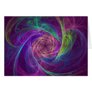 Cartão Infinidade colorida