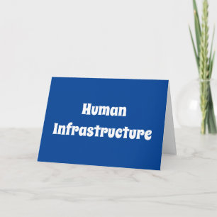 Cartão Infraestrutura humana
