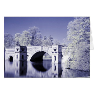 Cartão Infrared, The Grand Bridge, Blenheim Palace, Card