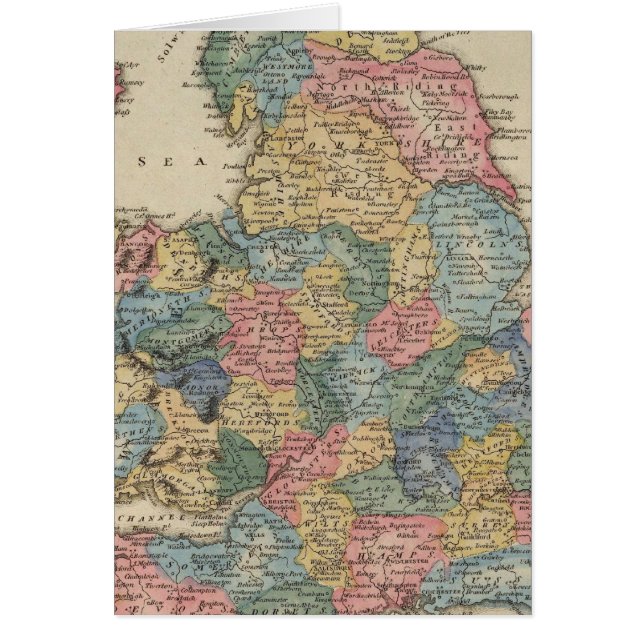 Cartão Inglaterra e País de Gales 2 (Frente)