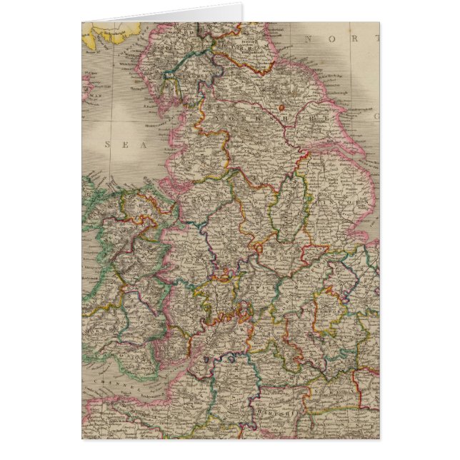 Cartão Inglaterra e País de Gales 3 (Frente)