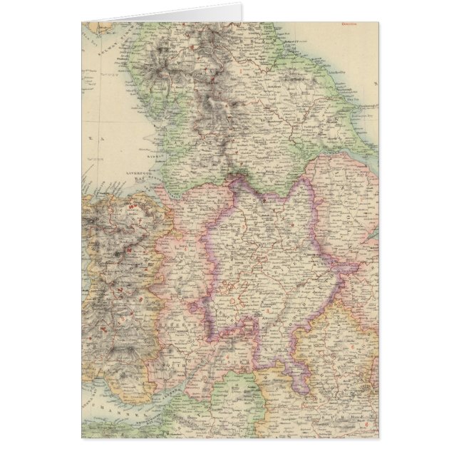 Cartão Inglaterra e País de Gales 3 (Frente)