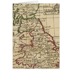 Cartão Inglaterra, Escócia, Irlanda