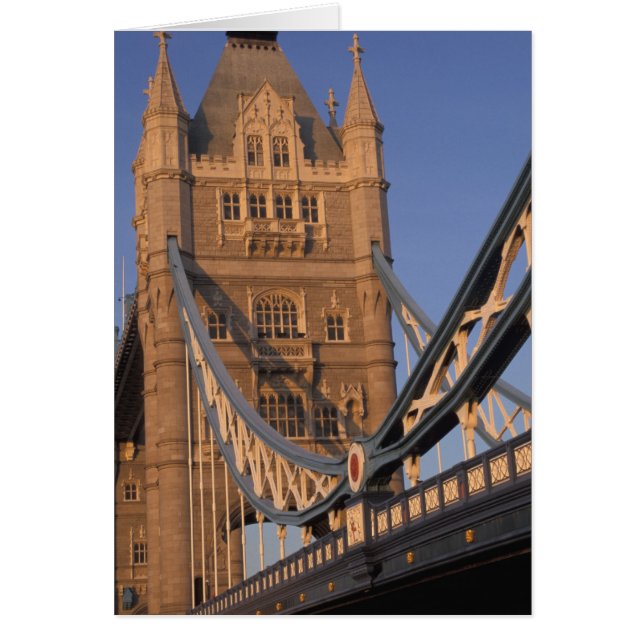 Cartão Inglaterra, Londres, A Ponte da Torre (Frente)