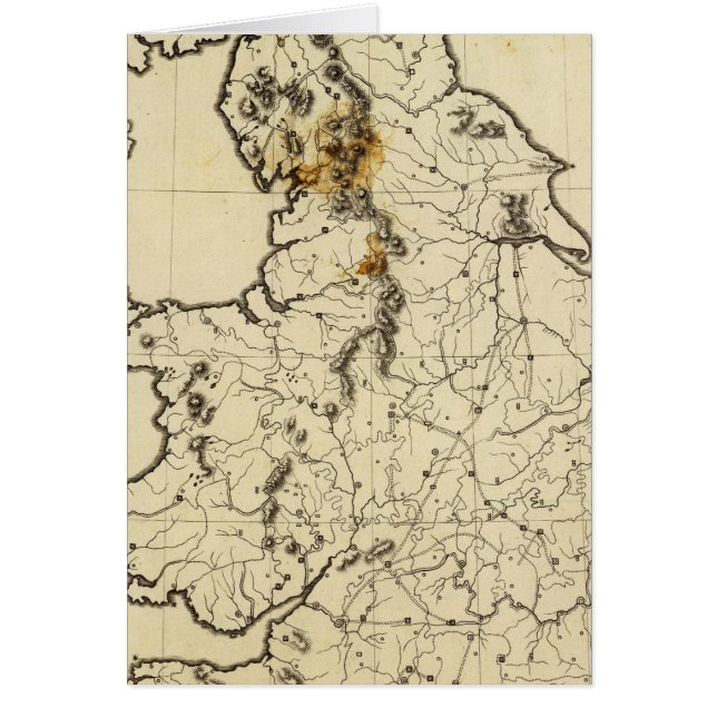 Cartão Inglaterra, País de Gales (Frente)