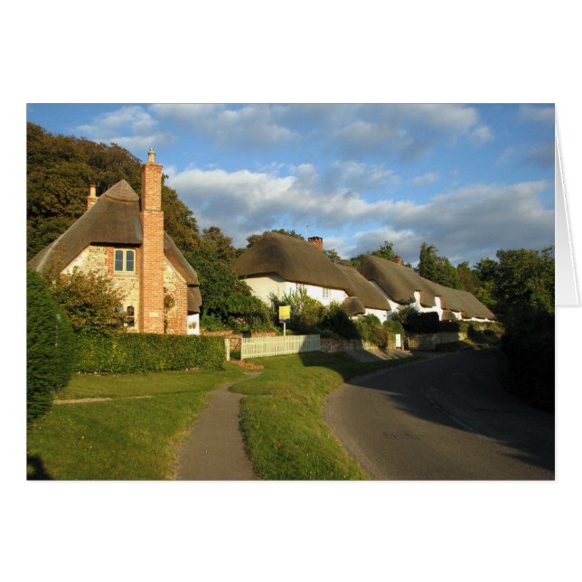 Cartão Inglaterra quintessencial (Frente horizontal)