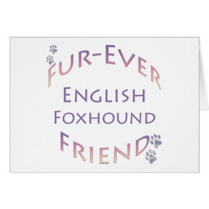 Cartão Inglês Foxhound Fuore