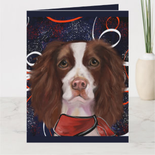 CARTÃO INGLÊS SPRINGER SPANIEL