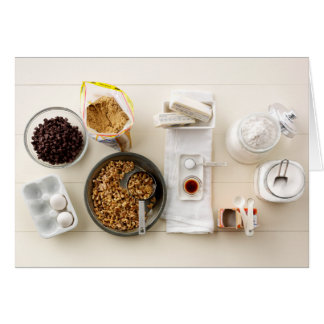 Cartão Ingredientes & ferramentas 3