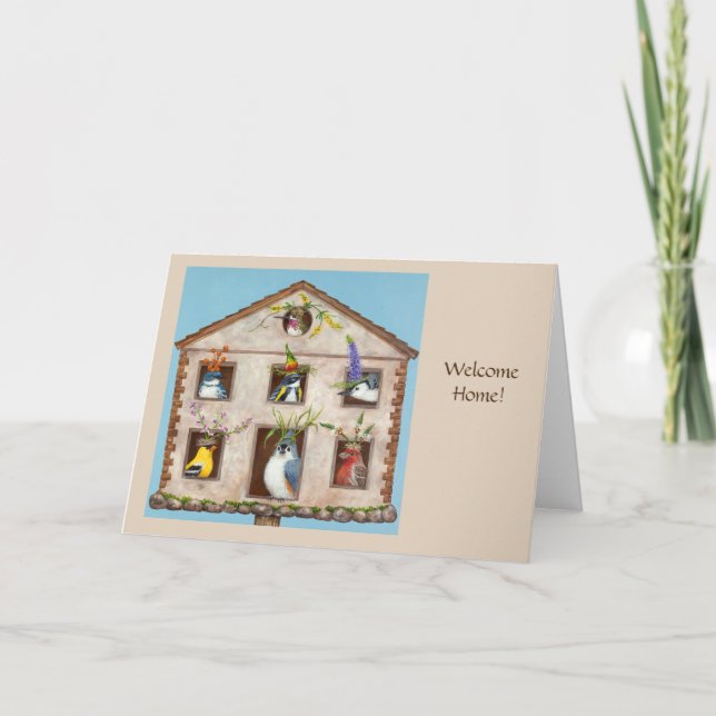 Cartão inicial bem-vindo (Frente)