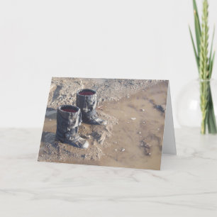 Cartão Inicializações de poço de lama