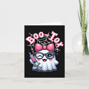 Cartão Injetor de Enfermeiro Boo-tox Enchimento de Hallow