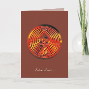 Cartão INNER LIGHT (LUZ INTERNA) - Placa de arte NEWFLAME