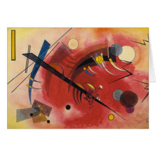 Cartão Inner Simmering Abstrato Painting