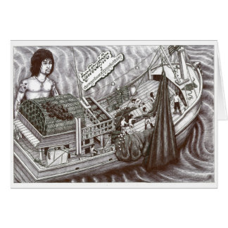 Cartão inoperante do olho com o Vannak acima do