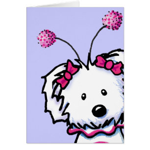 Cartão Inseto de Amor Maltês