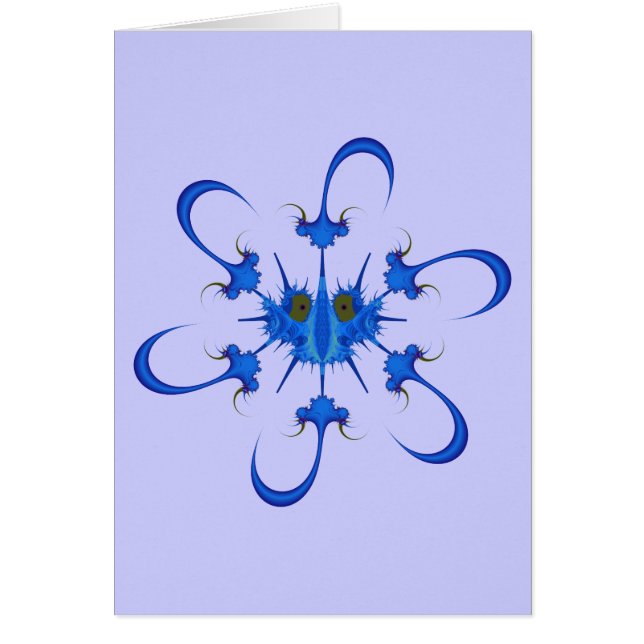 Cartão Inseto de hélio e antivírus (Frente)