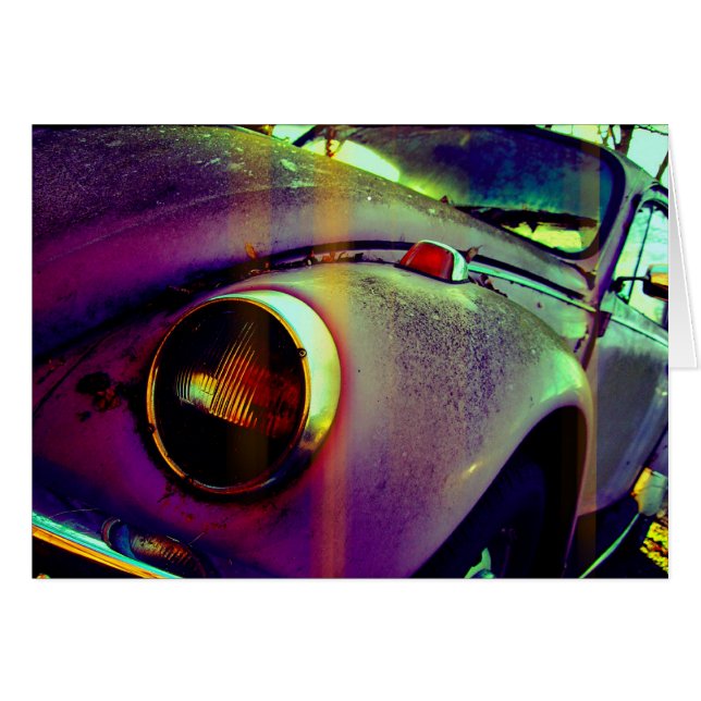 Cartão Inseto do besouro (Frente Horizontal)