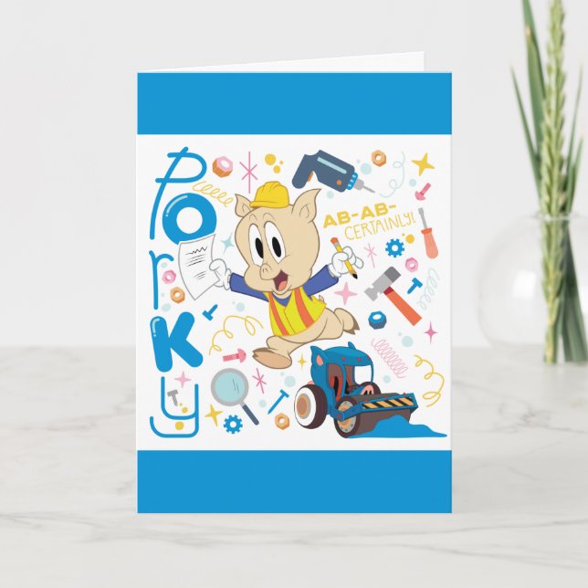 Cartão INSETOS BUNNY BUILDERS™| Ferramentas de Trabalho P (Frente)