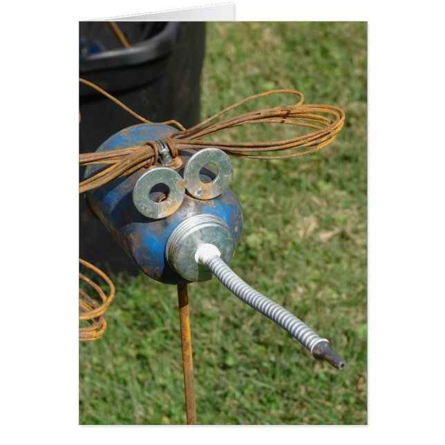 Cartão Insetos De Óleo (Frente)