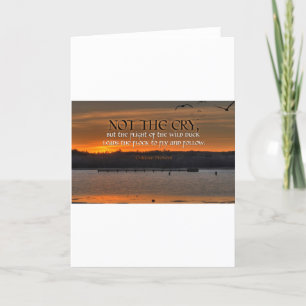 Cartão Inspiração — provérbio chinês