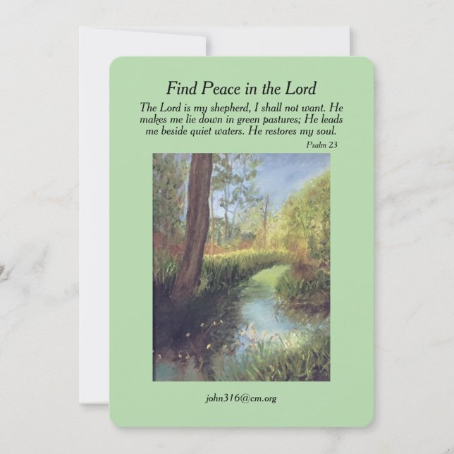 Cartão Inspiracional (Frente)