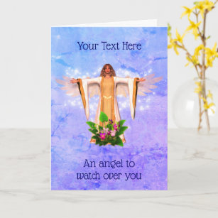 Cartão Inspiracional Guardian Angel