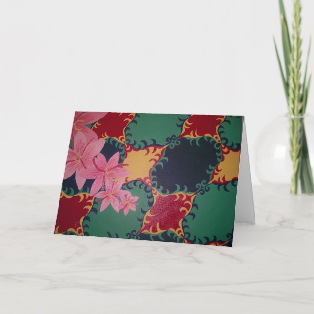 Cartão Inspirações persas (Frente)