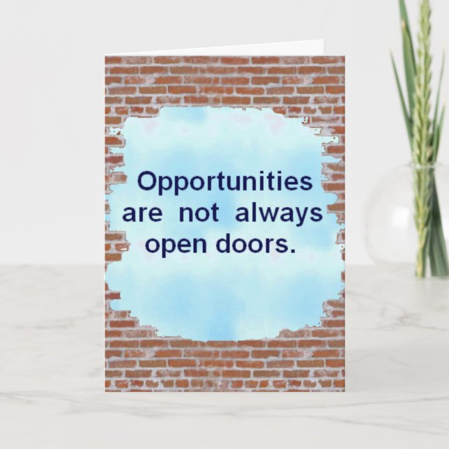 Cartão inspirado (Frente)