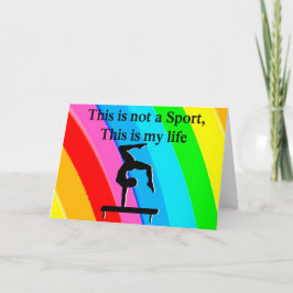 CARTÃO INSPIRANDO DESIGN DE CITAÇÃO GINÁSTICA