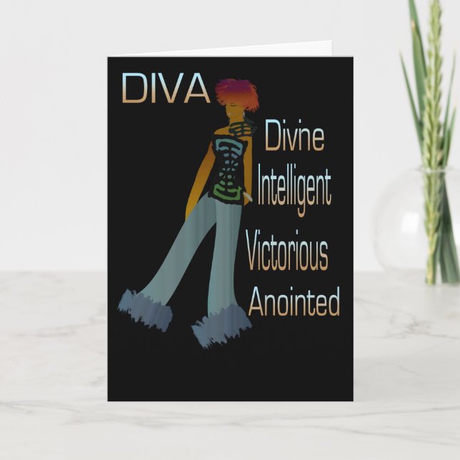 Cartão Inspirational greeting card (Frente)