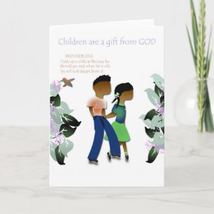 Cartão Inspirational greeting card