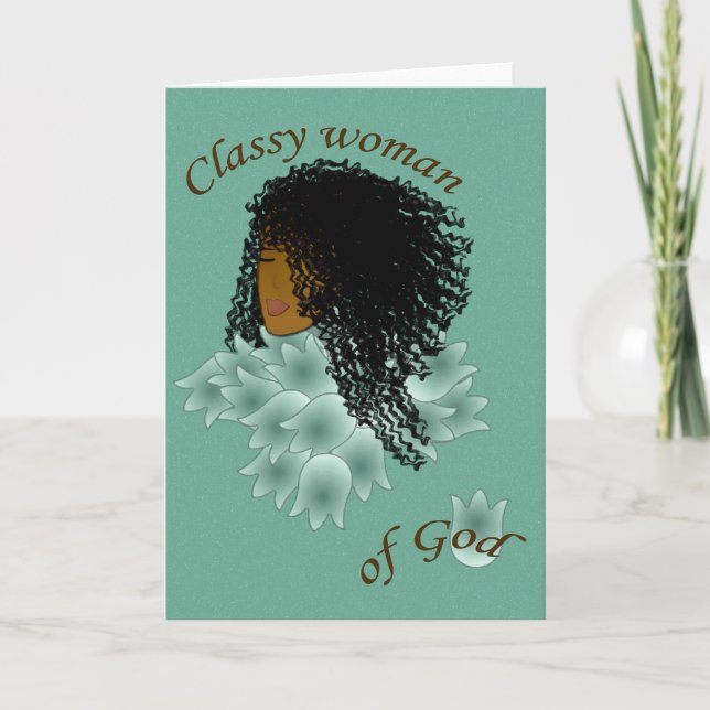 Cartão Inspirational greeting card (Frente)