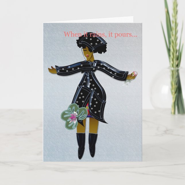 Cartão Inspirational greeting card (Frente)