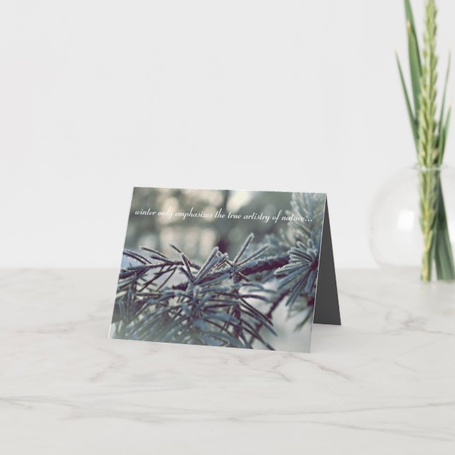 Cartão Inspirational Greeting Card (Frente)