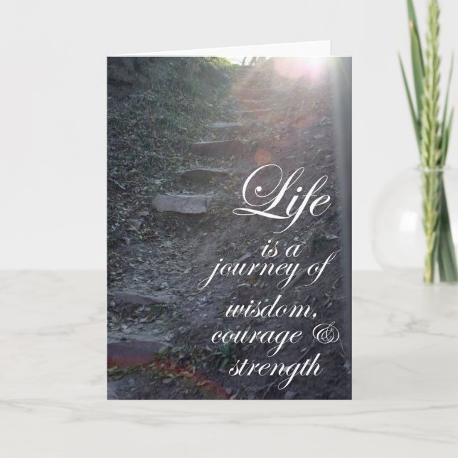 Cartão Inspirational greeting cards bulk discount unique (Frente)