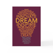 Inspirational Light Bulb custom greeting cards