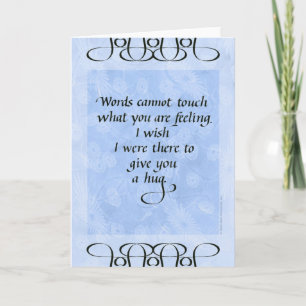 Cartão Inspirational Note Cards - A Hug